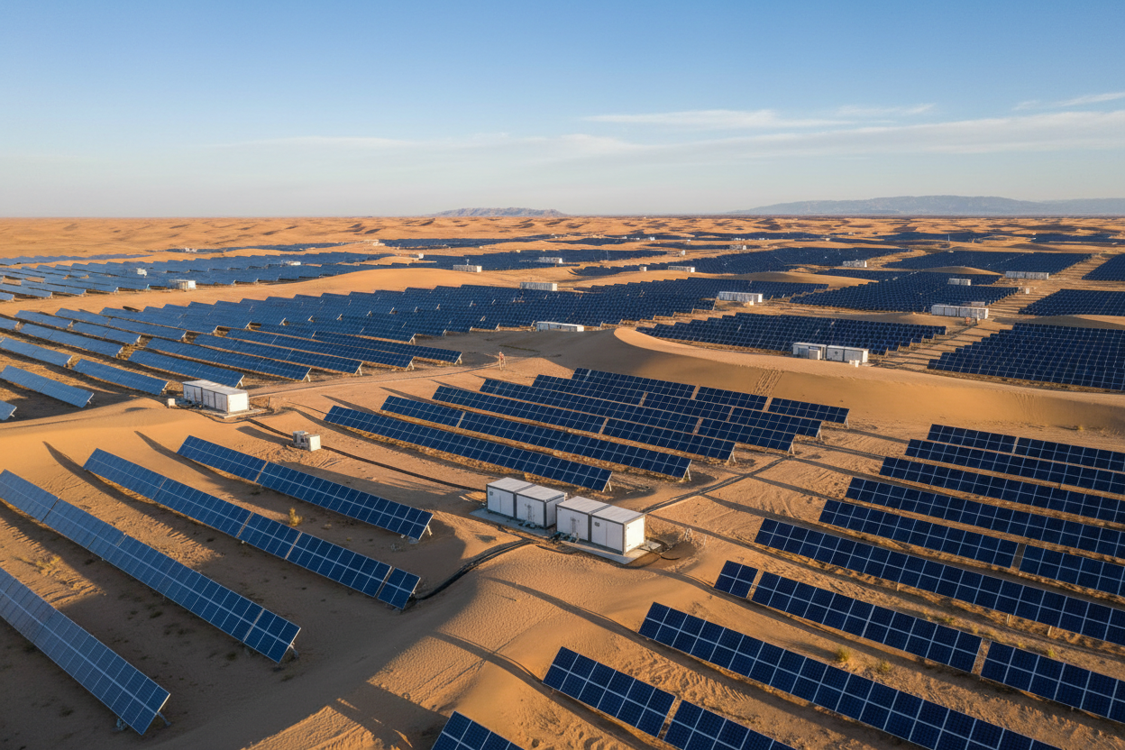 沙漠光伏储能